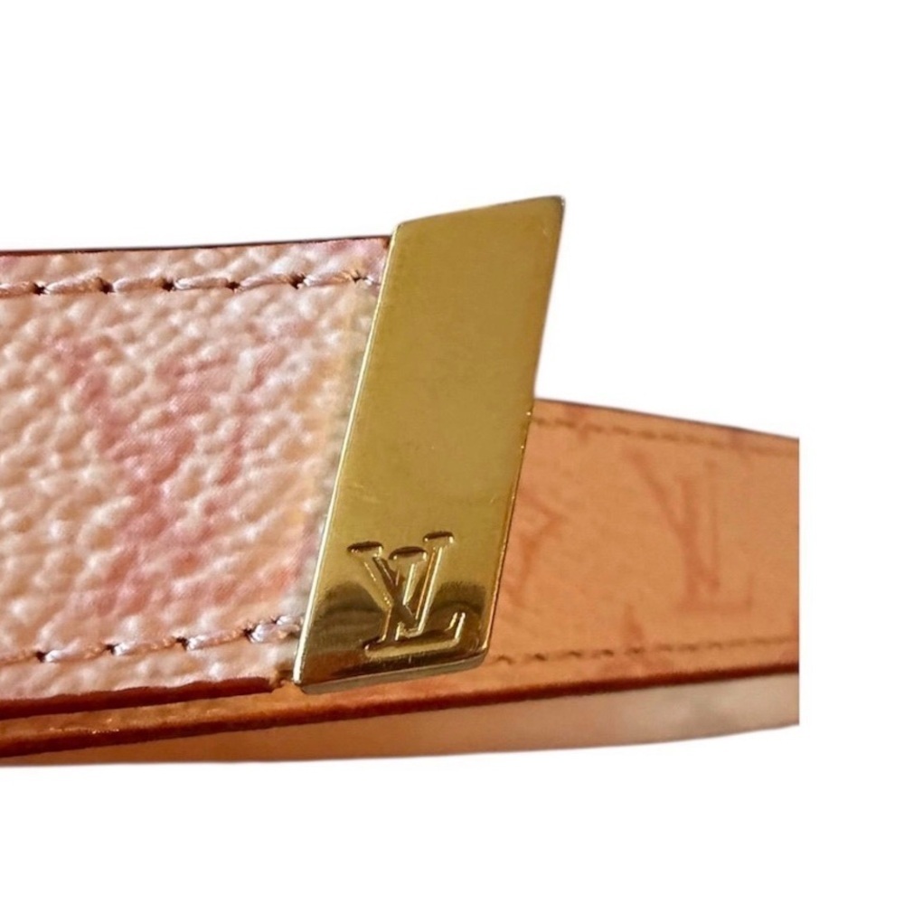 ✨ Louis Vuitton Vernis Skinny Belt 90/36 Pink ✨ - Picture 4 of 4